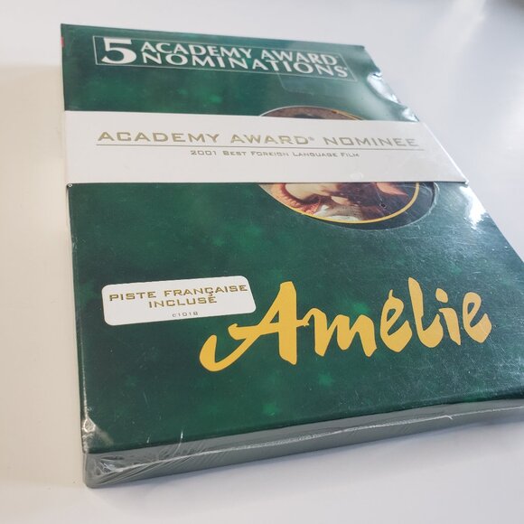 Amelie DVD Movie Sealed Unopened Box New With Tags NWT - Picture 1 of 7
